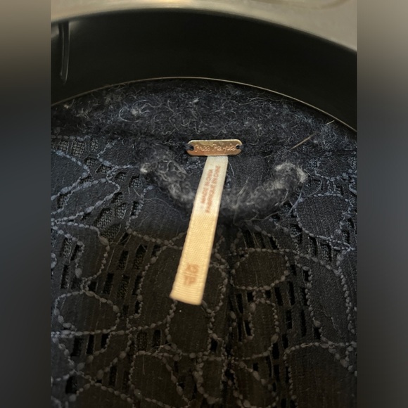 Free People boiled wool long coat - Picture 5 of 5